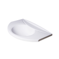 Lavabo de salle de bain en acrylique à surface solide 302 