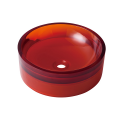 Lavabos et cuvettes de lavabo rouges AX1002 pour salles de bains 