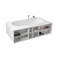 Baignoires blanches BS5001 : meilleures baignoires en acrylique 