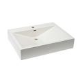 Lavabo de salle de bain blanc pur NX5004 