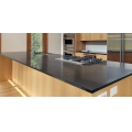 GB217 meilleurs comptoirs en surface solide noire 