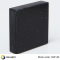GB217 meilleurs comptoirs en surface solide noire 
