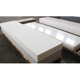 surface solide acrylique blanche