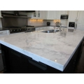 Comptoirs de cuisine en quartz poli sans radiation 