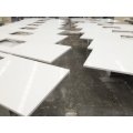 Comptoirs de cuisine en quartz blanc approuvés par SGS 