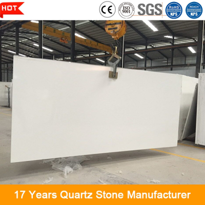 pierre de quartz artificielle blanche
