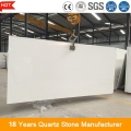 pierre de quartz polie haute brillance pierre artificielle blanche pour comptoir 