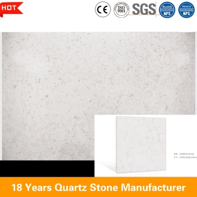 dalles de quartz blanc statuaire