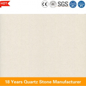 comptoir en quartz blanc cristal
